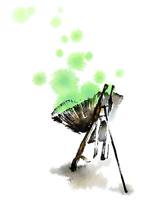 PSD 한국문화 한국전통 전통 일러스트 캘리그라피 전통소품 사람없음 지게 운반도구 국내일러스트 동양문화 한국 도구 오브젝트 파일형식