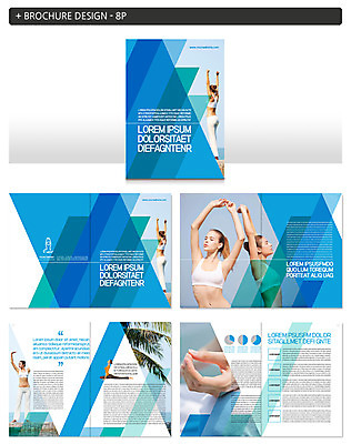 서양인 템플릿 여자 ZIP 요가 팜플렛 여러명 20대 성인 야자수 운동 요가자세 명상 인디자인 INDD 이미지템플릿 외국인 나무 웰빙 포즈 다수 건강 사람 청년 파일형식