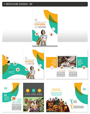 동물 템플릿 여자 ZIP 팜플렛 성인 두명 30대 쇼핑백 한국인 말티즈 개 시츄 푸들 치와와 반려 인디자인 INDD 이미지템플릿 가방 포유류 사람 동양인 장년 파일형식