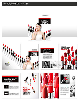 템플릿 우먼라이프 여자 ZIP 팜플렛 여러명 20대 성인 화장 뷰티 중국인 한국인 립스틱 바르기 인디자인 INDD 이미지템플릿 외국인 라이프스타일 다수 모션 사람 동양인 청년 화장품 파일형식