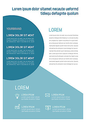 템플릿 내지 사람없음 파란색 원형 프레젠테이션 문서템플릿 서식 레이아웃 문서 제안서 이미지템플릿 AI파일 도형 컬러 파일형식 벡터
