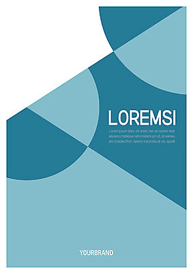 템플릿 표지 사람없음 파란색 원형 프레젠테이션 문서템플릿 서식 레이아웃 문서 제안서 이미지템플릿 AI파일 도형 컬러 파일형식 벡터
