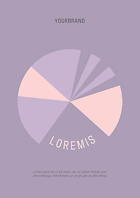 템플릿 표지 사람없음 보라색 프레젠테이션 문서템플릿 서식 레이아웃 문서 제안서 원그래프 이미지템플릿 AI파일 컬러 그래프 파일형식 벡터