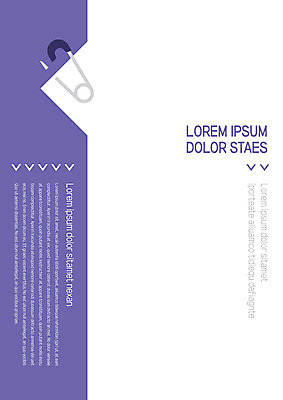 템플릿 표지 사람없음 보라색 프레젠테이션 문서템플릿 서식 레이아웃 문서 제안서 옷핀 이미지템플릿 AI파일 컬러 파일형식 벡터