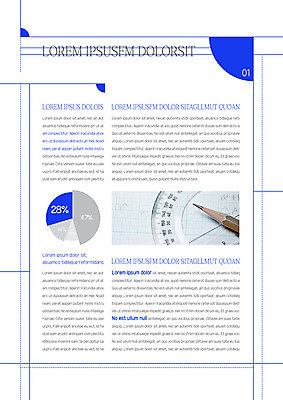 템플릿 내지 점선 그래프 사람없음 파란색 연필 프레젠테이션 문서템플릿 직선 서식 레이아웃 문서 제안서 각도기 이미지템플릿 AI파일 선 컬러 문구용품 학용품 필기구 파일형식 벡터