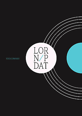 템플릿 표지 사람없음 원형 프레젠테이션 문서템플릿 서식 레이아웃 문서 제안서 이미지템플릿 AI파일 도형 파일형식 벡터