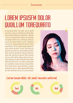 템플릿 여자 내지 그래프 한명 상반신 20대 성인 앞모습 눈감음 한국인 프레젠테이션 문서템플릿 서식 레이아웃 문서 제안서 의료성형뷰티 성인여자한명만 이미지템플릿 AI파일 1 뷰포인트 모션 사람 동양인 청년 여자한명만 성인여자만 파일형식 벡터