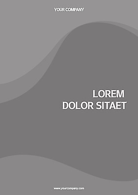 템플릿 표지 곡선 사람없음 회색 프레젠테이션 문서템플릿 서식 레이아웃 문서 제안서 이미지템플릿 AI파일 선 컬러 파일형식 벡터