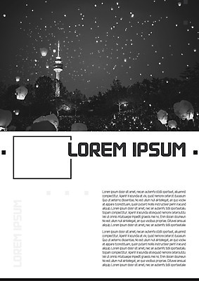 템플릿 내지 사람없음 사각형 프레젠테이션 문서템플릿 서식 레이아웃 문서 제안서 풍등 대구풍등축제 이미지템플릿 AI파일 도형 조명 축제 대구_경상북도 파일형식 벡터