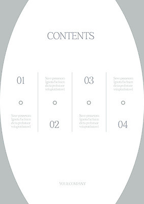 템플릿 내지 사람없음 프레젠테이션 문서템플릿 서식 레이아웃 문서 제안서 타원형 이미지템플릿 AI파일 원형 파일형식 벡터