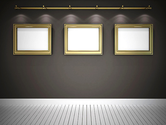 포토 JPG 해외이미지 배너 벽 실내 3 미술 사람없음 가로 빛 인테리어 3D 방 회색 램프 발표 황금 클래식 미술관 수집 그림 박물관 캔버스 빛망울 해외202004 해외포토 디자인 컬러 컨셉 문화예술 조명 내부 디지털합성 파일형식 이미지허브