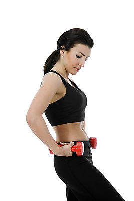 포토 JPG 해외이미지 스포츠 건강 한명 아령 흰색 고립 해외202004 해외포토 1 컬러 사람 파일형식 이미지허브