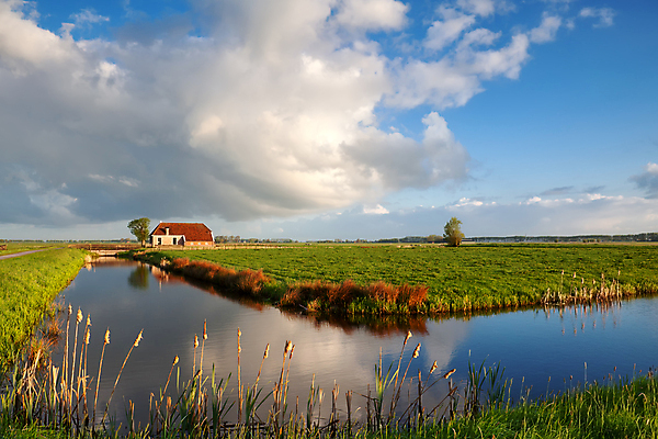 포토 JPG 해외이미지 구름 외관 건축양식 자연 하늘 표면 아침 주택 사람없음 건물 초록색 물 파란색 빛 강 햇빛 농가 농장 반사 맑음 봄 흰색 시골 속도 네덜란드 운하 평야 수평선 해외202004 해외포토 주간 자연요소 건축물 계절 건축 유럽 컬러 농업 날씨 태양 생태계 파일형식 이미지허브