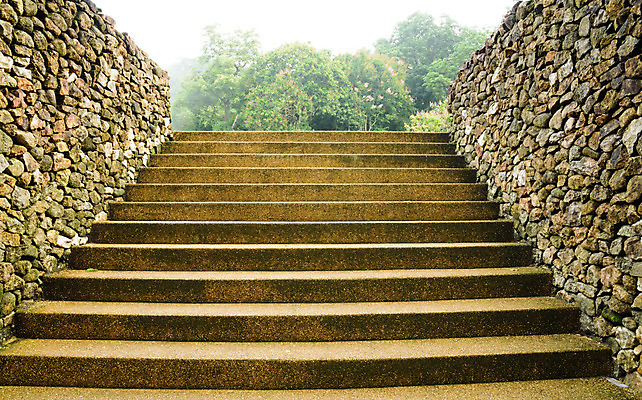 포토 JPG 해외이미지 나무 식물 디자인 벽 백그라운드 바닥 사람없음 야외 계단 오솔길 조경 단계 옛날 해외202004 해외포토 길 파일형식 이미지허브