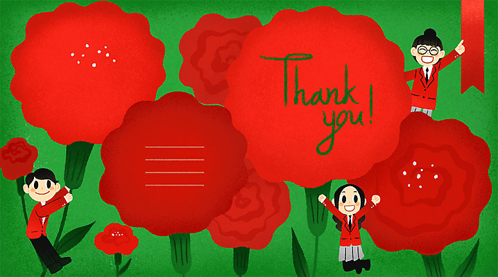 전신 PSD 여자 남자 일러스트 청소년 프레임 상반신 세명 5월 카네이션 감사 프레임일러스트 국내일러스트 꽃 감정 사람 날짜 파일형식