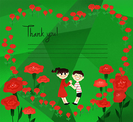 전신 PSD 여자 남자 어린이 일러스트 프레임 두명 정원 손잡기 하트 5월 카네이션 감사 프레임일러스트 하트프레임 국내일러스트 모양 꽃 감정 모션 사람 날짜 파일형식