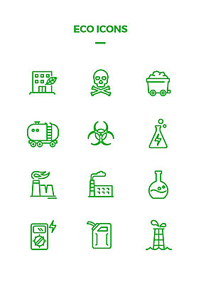 아이콘 공장 사람없음 세트 자연보호 수레 독약 라인아이콘 에코 비커 웹아이콘 송전탑 쓰레기차 2D아이콘 AI파일 공업 자동차 자연 실험기구 환경 탑 카트 보호 파일형식 벡터