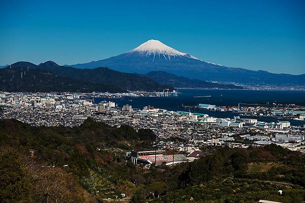 포토 JPG 주간 바다 자연 하늘 풍경 사람없음 야외 일본 도시 후지산 국내포토 자연요소 아시아 산 세계문화유산 생태계 파일형식