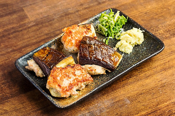 포토 JPG 접시 음식 가지 사람없음 구이 파 가지구이 일본음식 국내포토 식기 채소 파일형식