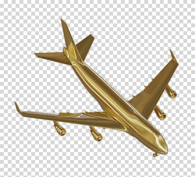 편집 편집이미지 비행기 사람없음 3D소스 3D 황금 오브젝트 항공 PNG 목업 편집소스 항공교통 대중교통 디지털합성 파일형식