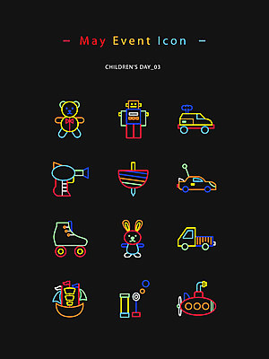 아이콘 자동차 사람없음 컬러풀 곰인형 총 트럭 비눗방울 롤러블레이드 어린이날 잠수함 로봇 라인아이콘 웹아이콘 가정의달 팽이 토끼인형 선박 네온아트 2D아이콘 AI파일 기념일 무기 인형 육상교통 컬러 수상교통 취미 놀이용품 토끼 5월 네온 파일형식 벡터