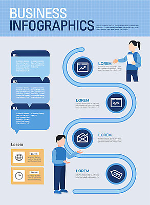 여자 남자 시계 말풍선 곡선 일러스트 두명 인포그래픽 비즈니스맨 비즈니스우먼 원형 네트워크 SEO 얼굴없음 국내일러스트 AI파일 도형 선 비즈니스 정보기술 사람 직장인 파일형식 벡터