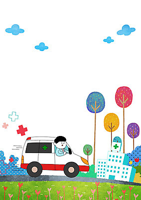 PSD 나무 구름 남자 꽃 일러스트 의학 나뭇잎 병원 한명 잔디 상반신 성인 의사 하트 구급차 119 구조대 국내일러스트 자연요소 모양 식물 1 잎 자동차 사람 의료진 구출 소방 전화번호 파일형식