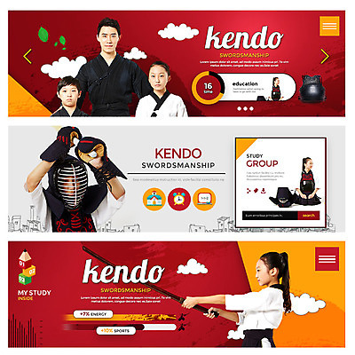 PSD 템플릿 배너 여자 남자 어린이 웹템플릿 수업 여러명 20대 성인 10대 교사 한국인 검도 목검 사교육 사범 이벤트배너 웹배너 방과후 이미지템플릿 직업 교육 무기 다수 청소년 사람 동양인 청년 격투기 검 파일형식