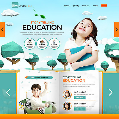 PSD 템플릿 여자 어린이교육 남자 어린이 웹템플릿 이벤트페이지 남매 소녀 이벤트 소년 여러명 책 손들기 한국인 올려보기 어린이만 이미지템플릿 교육 다수 가족 모션 사람 동양인 페이지 파일형식