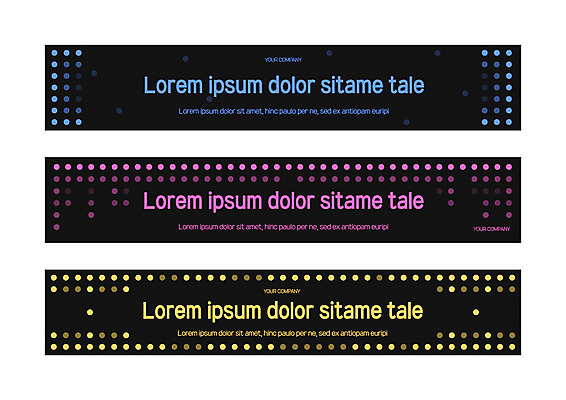 템플릿 배너 배너템플릿 가로배너 패턴 사각프레임 사람없음 물방울무늬 현수막 원형 배너세트 AI파일 도형 무늬 프레임 가로 세트 사각형 파일형식 벡터