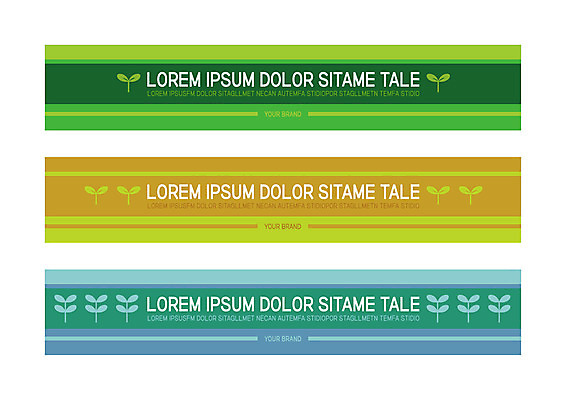 템플릿 배너 배너템플릿 가로배너 선 패턴 사각프레임 사람없음 새싹 현수막 식물패턴 배너세트 AI파일 식물 무늬 프레임 가로 세트 사각형 파일형식 벡터