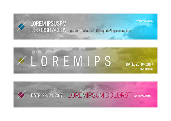 구름 템플릿 배너 배너템플릿 가로배너 선 하늘 사각프레임 사람없음 사각형 현수막 그라데이션 배너세트 AI파일 자연요소 도형 프레임 가로 세트 파일형식 벡터