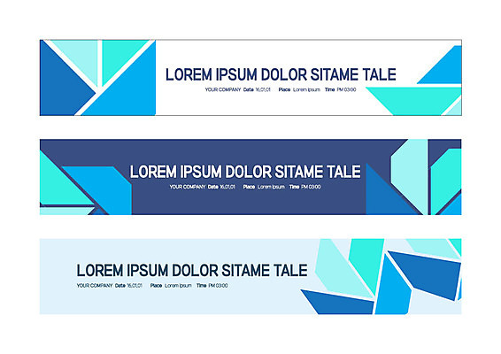 도형 템플릿 배너 배너템플릿 가로배너 사각프레임 사람없음 파란색 현수막 지오메트릭 배너세트 AI파일 컬러 프레임 가로 세트 사각형 파일형식 벡터