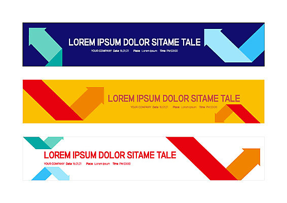 템플릿 배너 배너템플릿 가로배너 화살표 사각프레임 사람없음 현수막 방향 배너세트 AI파일 프레임 가로 세트 사각형 파일형식 벡터