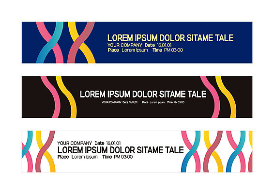 템플릿 배너 배너템플릿 가로배너 무늬 곡선 사각프레임 사람없음 현수막 겹침 배너세트 AI파일 선 프레임 가로 세트 사각형 파일형식 벡터