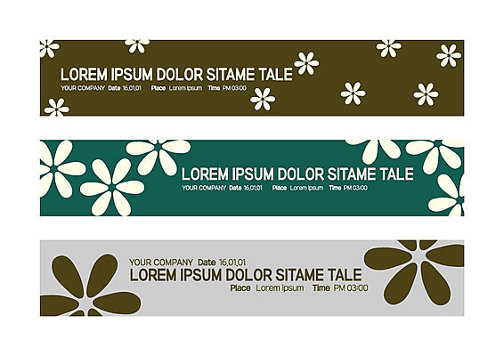 템플릿 배너 배너템플릿 가로배너 꽃잎 꽃무늬 사각프레임 사람없음 현수막 플라워패턴 배너세트 AI파일 꽃 무늬 패턴 프레임 가로 세트 사각형 파일형식 벡터