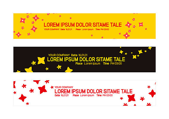 템플릿 배너 배너템플릿 가로배너 꽃잎 무늬 패턴 사각프레임 사람없음 현수막 배너세트 AI파일 꽃 프레임 가로 세트 사각형 파일형식 벡터