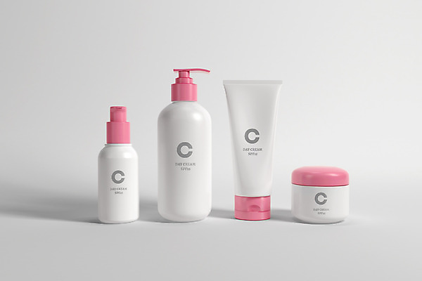 PSD 편집이미지 사람없음 뷰티 3D 화장품 용기 디지털합성 스킨 로션 스킨케어 보습크림 스킨로션 목업 편집3D 그릇 파일형식