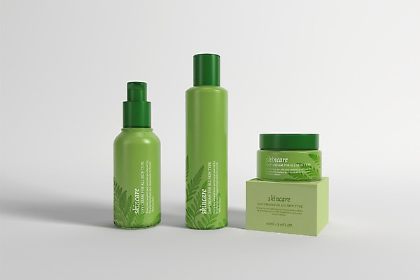 PSD 편집이미지 사람없음 뷰티 3D 화장품 용기 디지털합성 스킨 로션 스킨케어 보습크림 목업 편집3D 그릇 파일형식