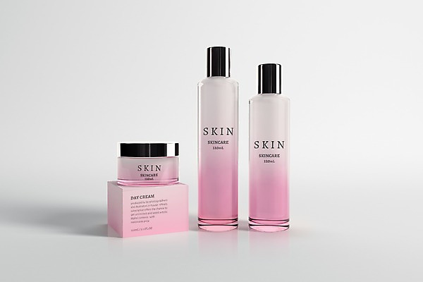 PSD 편집이미지 사람없음 뷰티 3D 화장품 용기 크림 디지털합성 스킨 스킨케어 보습크림 스킨로션 목업 편집3D 그릇 파일형식