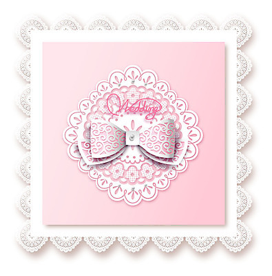 리본 분홍색 결혼 일러스트 사람없음 화려 페이퍼아트 보석 국내일러스트 AI파일 레이스천 컬러 컨셉 이벤트 직물 광석 파일형식 벡터