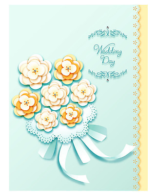 꽃 행복 리본 부케 결혼 일러스트 사람없음 페이퍼아트 보석 심플 국내일러스트 AI파일 식물 감정 꽃다발 이벤트 광석 파일형식 벡터