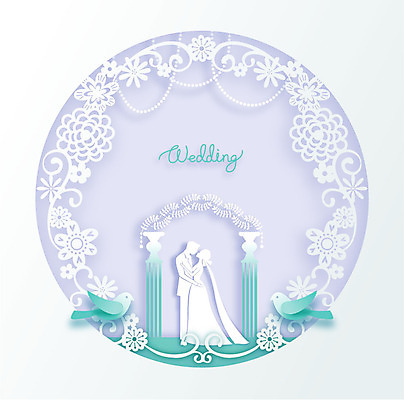 여자 남자 꽃 행복 실루엣 신부 한쌍 신랑 결혼 일러스트 조류 성인 두명 기둥 페이퍼아트 국내일러스트 AI파일 식물 동물 건축 감정 촬영기법 사람 이벤트 파일형식 벡터