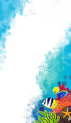 PSD 바다 백그라운드 일러스트 불가사리 어류 사람없음 여름 바닷속 산호 시원함 열대어 계절백그라운드 여름배경 국내일러스트 계절 극피동물 수중 수중동물 자포동물 파일형식