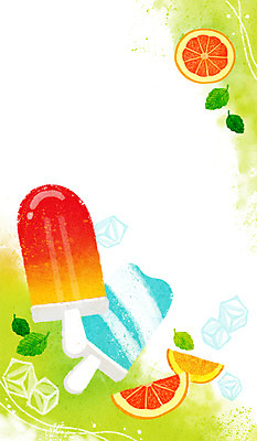 PSD 백그라운드 일러스트 아이스크림 사람없음 여름 얼음 자몽 계절백그라운드 막대아이스크림 아이스바 여름배경 국내일러스트 자연요소 계절 과일 디저트 파일형식