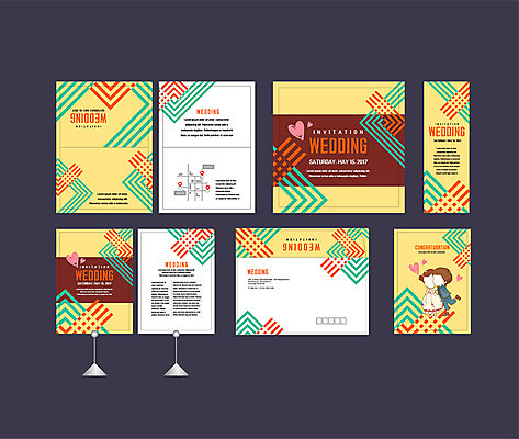 템플릿 배너템플릿 여자 남자 결혼 패턴 이벤트 두명 세트 노란색 현수막 하트 전단 청첩장 엽서 초대장 격자 약도 소봉투 행사세트 행사템플릿 AI파일 모양 배너 컬러 지도 무늬 편지봉투 카드_감사 사람 편지 홍보물 파일형식 벡터