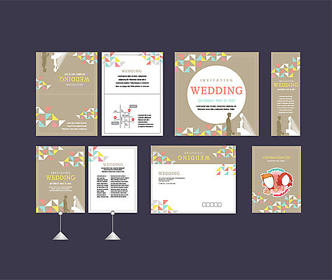 템플릿 배너템플릿 여자 남자 실루엣 결혼 이벤트 세트 갈색 현수막 원형 삼각형 전단 청첩장 엽서 초대장 약도 소봉투 행사세트 행사템플릿 AI파일 도형 배너 컬러 지도 편지봉투 카드_감사 촬영기법 사람 편지 홍보물 파일형식 벡터