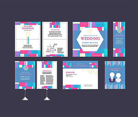 템플릿 배너템플릿 결혼 이벤트 사람없음 세트 전통무늬 사각형 현수막 전단 청첩장 엽서 초대장 육각형 약도 소봉투 행사세트 행사템플릿 AI파일 도형 전통 배너 지도 무늬 편지봉투 카드_감사 편지 홍보물 파일형식 벡터