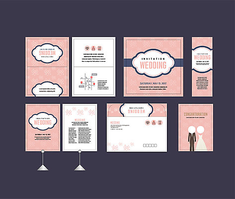 템플릿 배너템플릿 결혼 이벤트 사람없음 세트 현수막 전단 청첩장 엽서 초대장 약도 소봉투 행사세트 행사템플릿 AI파일 배너 지도 편지봉투 카드_감사 편지 홍보물 파일형식 벡터