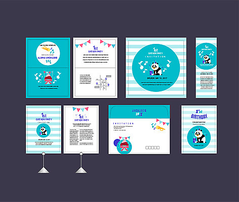 템플릿 배너템플릿 하늘색 이벤트 사람없음 세트 현수막 축하 생일 판다 생일케이크 전단 엽서 초대장 축하카드 약도 생일카드 가랜드 돌잔치 첫돌 소봉투 행사세트 행사템플릿 AI파일 배너 기념일 컨셉 지도 곰 편지봉투 카드_감사 파란색 케이크 돌_생일 편지 파티용품 홍보물 파일형식 벡터